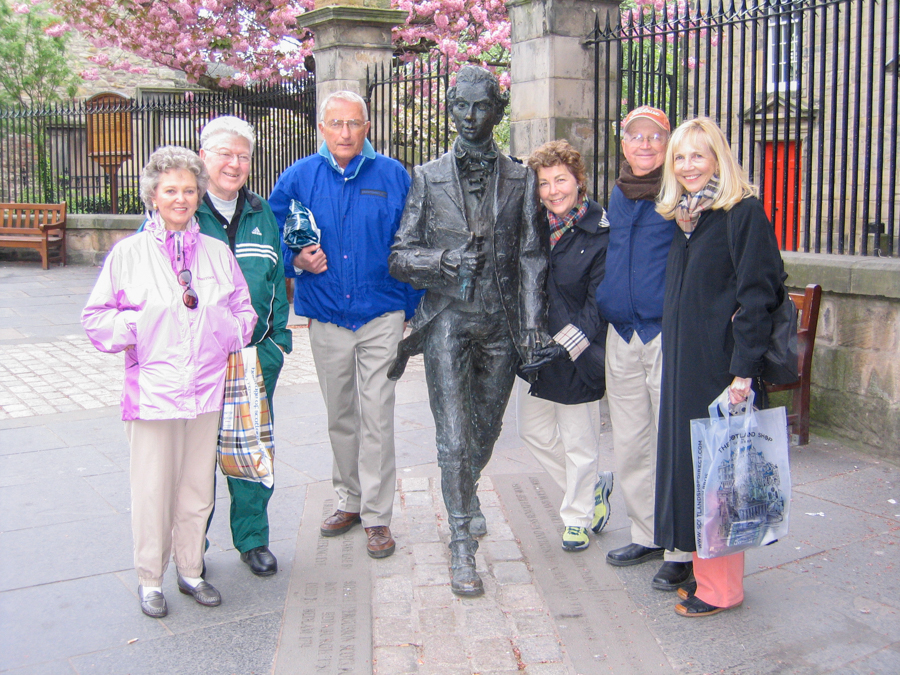 A Hand Crafted small group has fun in Edinburgh