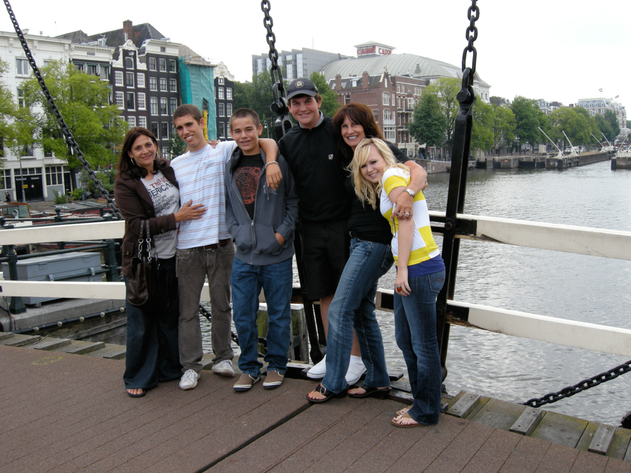 Two families travel together on a self-guided trip